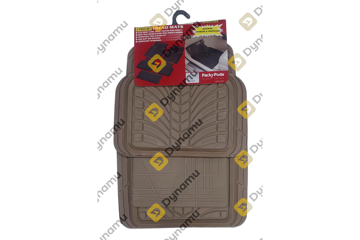 Universal Car Floor Mats - 5 Pack 2